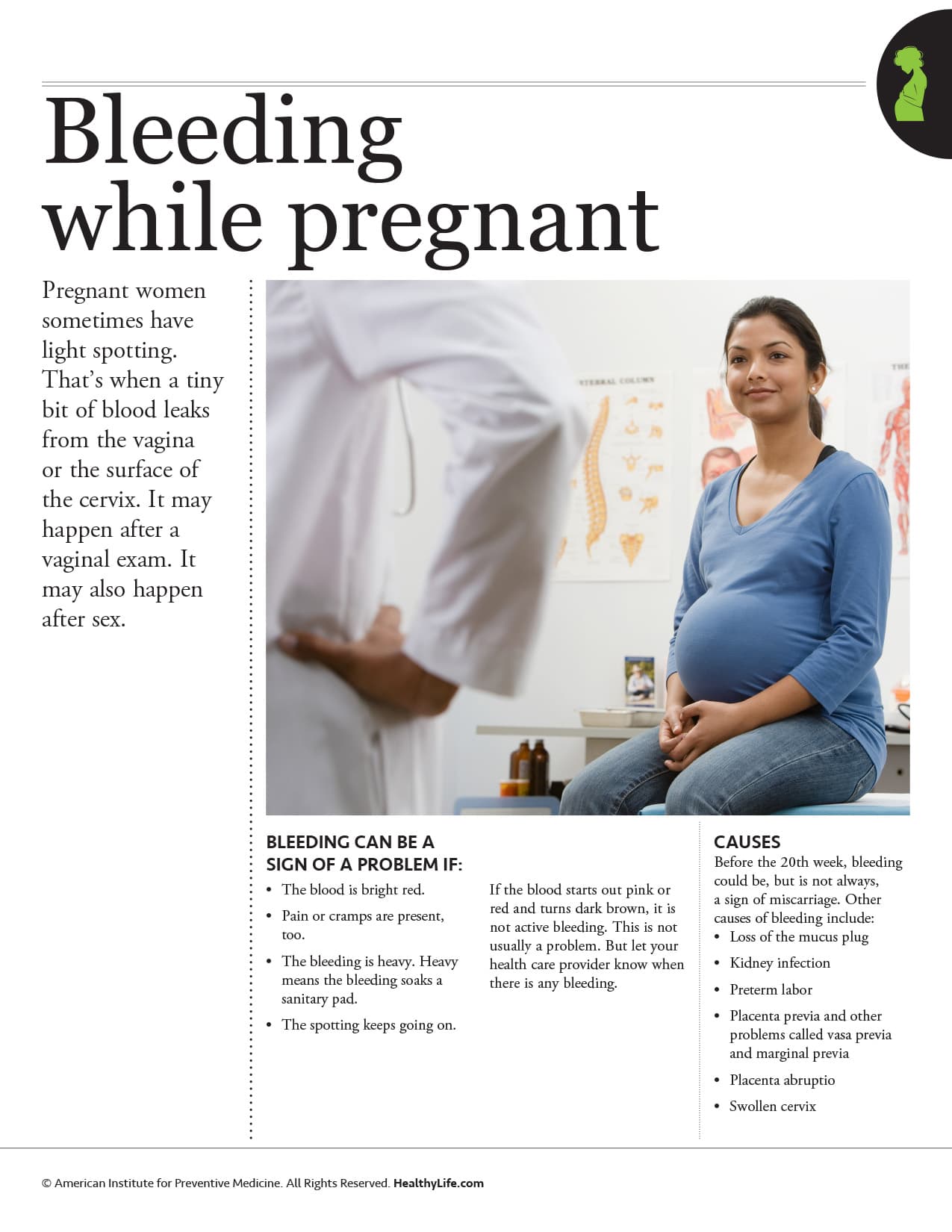 Bleeding While Pregnant