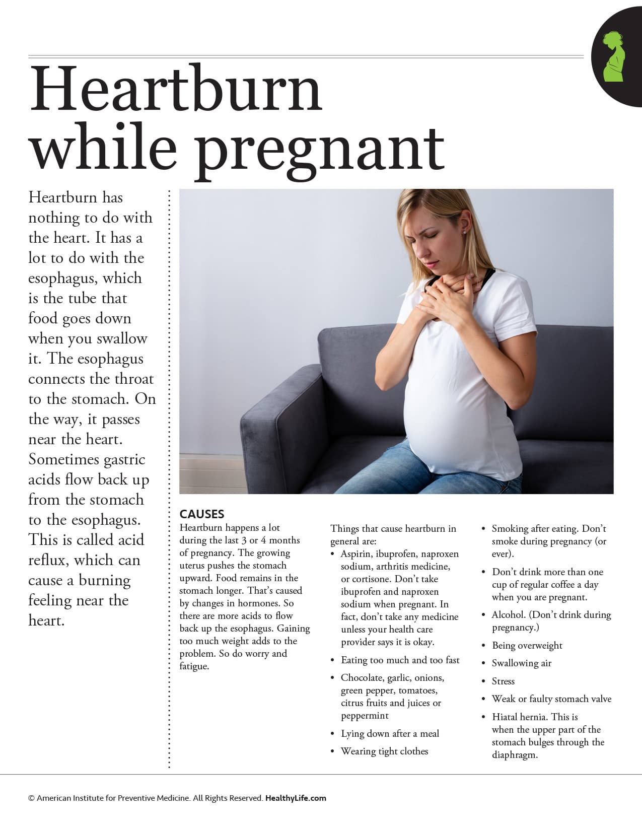 Heartburn While Pregnant