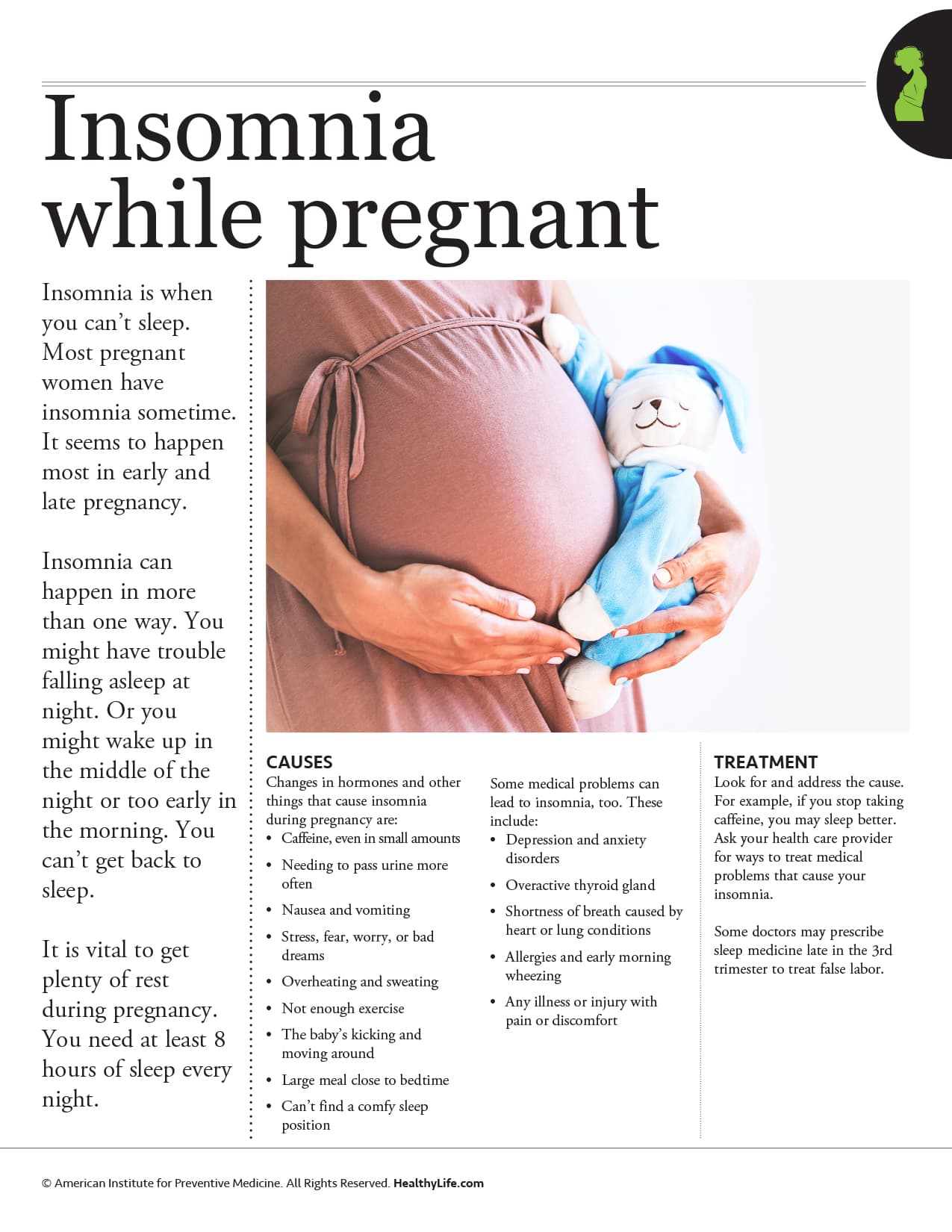 Insomnia while Pregnant